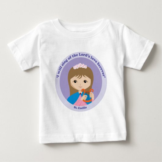 セントセシリア ベビーTシャツ (正面)