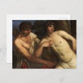 セントセバスチャンが拘束されている ポストカード (正面/裏面)