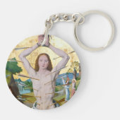 セントセバスチャンの第1殉教(M 013) キーホルダー (裏面)