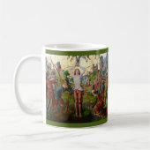 セントセバスチャンの第1殉教(M 013) コーヒーマグカップ (左)