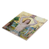 セントセバスチャンの第1殉教(M 013) タイル (側面)