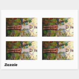 セントセバスチャンの第1殉教(M 013) 長方形シール