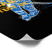 セントセバスチャンホッケーパントサンオブスポーツアスリート ポスター (角)