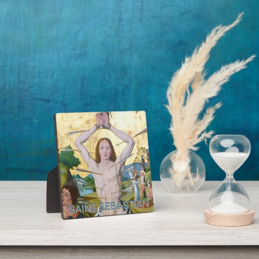セントセバスチャン島の殉教者1世(M 013) 5.25インチスクエア フォトプラーク (インサイチュ)