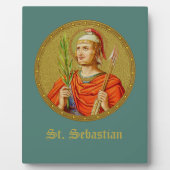セントセバスチャン(SNV 24) （ラウンドイメージ） 8"x10" フォトプラーク (正面)