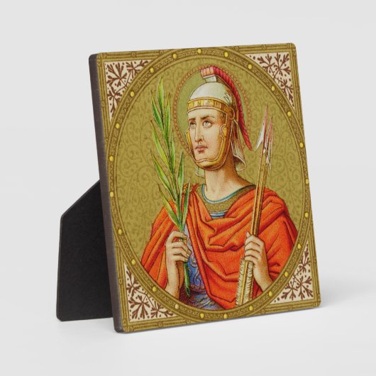 セントセバスチャン(SNV 24) （正方形イメージ） 5.25 x 5.25" フォトプラーク (正面)