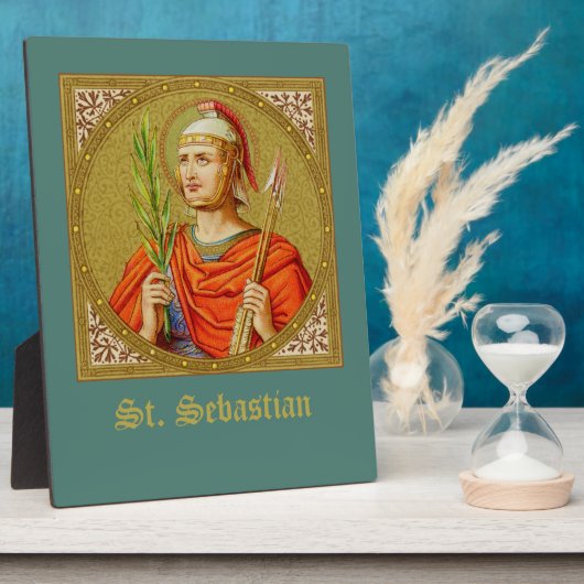 セントセバスチャン(SNV 24) (正方形イメージ) 8"x10" フォトプラーク (側面)