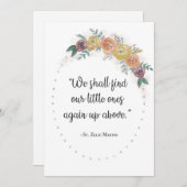 セントゼリーマーチンフローラ流産カード (正面/裏面)