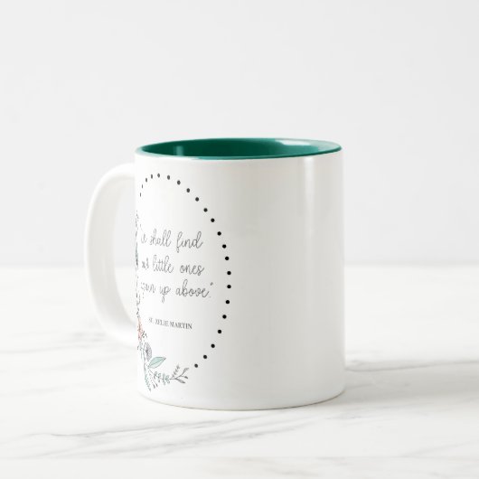 セントゼリー引用文フローラマグカップ ツートーンマグカップ (正面左)