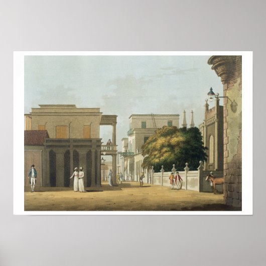 セントソーム通りの一部の眺め ポスター (正面)