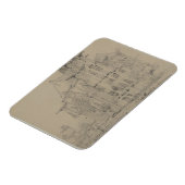 セントソーヴェール、ダイブ、ノルマンディ、c.1821 マグネット (左側)