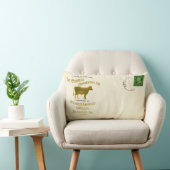 セントチャールズイリノイ乳製品カウミルククリーム1899 ランバークッション (椅子)