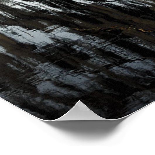 セントチャールズパリシュスワンプリフレクション ポスター (角)