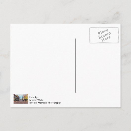 セントチャールズメインセントパインターリーポストカード ポストカード (裏面)