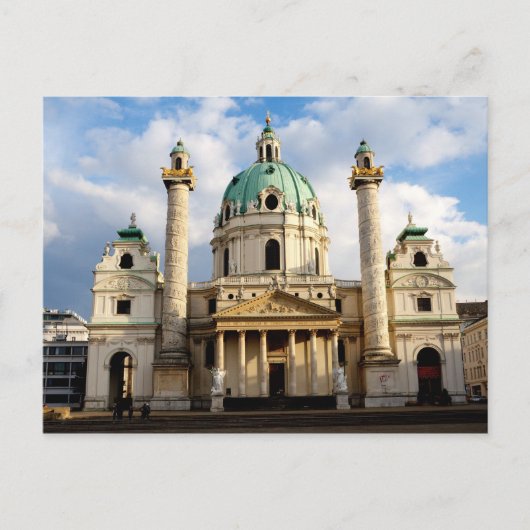 セントチャールズ教会 ポストカード (正面)