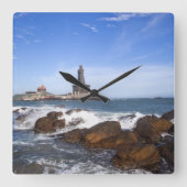 セントチュヴァルヴァル像 |タミル・ナードゥ(インド) スクエア壁時計 (正面)