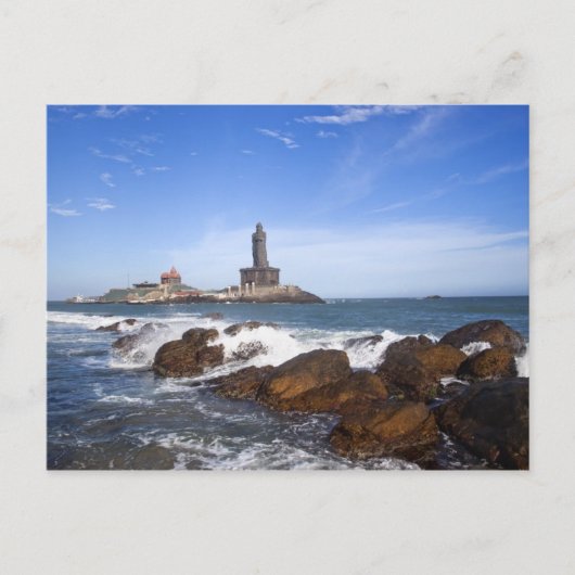 セントチュヴァルヴァル像 |タミル・ナードゥ(インド) ポストカード (正面)