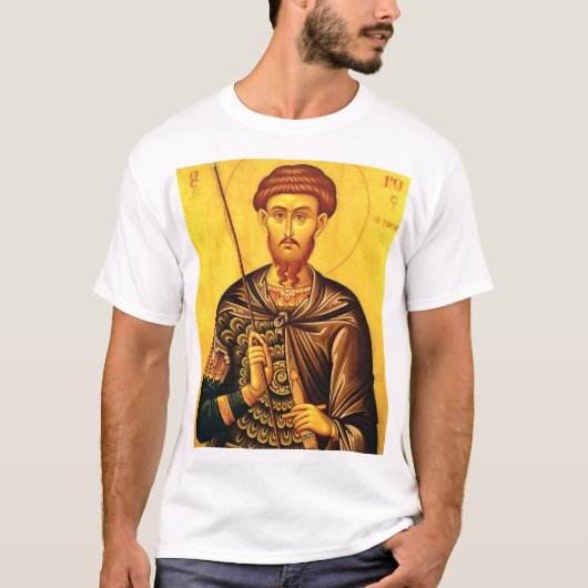 セントテオドア・ティロン正統のアイコン Tシャツ (正面)