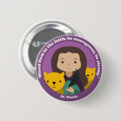 セントテスラ 缶バッジ (正面&裏面)