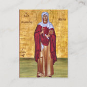 セントテークラオーソドックス祈りの言葉カード プレイスカード (正面)