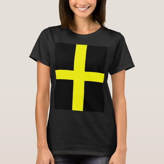 セントデイビッドクロス Tシャツ (正面)