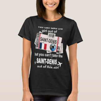 セントデニスボーディングパスセントデニスガールサン Tシャツ
