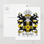 セントデビッド家紋 ポストカード (正面/裏面)