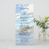 セントトマスボーツインハーバー結婚式 プログラム (スタンド正面)