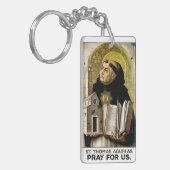 セントトマス祈アキナス キーホルダー (正面左)