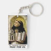 セントトマス祈アキナス キーホルダー (裏面)