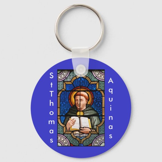 セントトマス・アクィナス キーホルダー (正面)