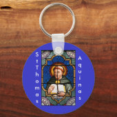 セントトマス・アクィナス キーホルダー (正面)