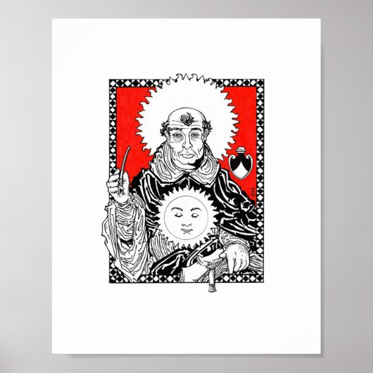 セントトマス・アクィナス ポスター (正面)