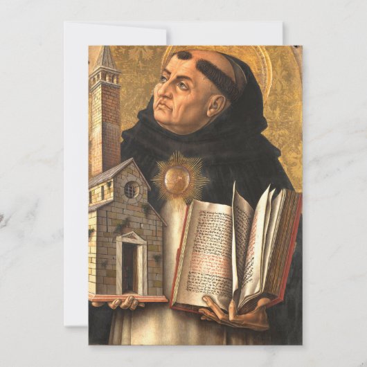 セントトマス・アクィナス 招待状 (正面)