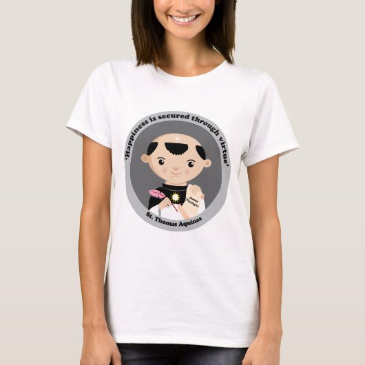 セントトマス・アクィナス Tシャツ (正面)