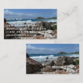 セントトマス・ロッキービーチ 名刺 (正面/裏面)