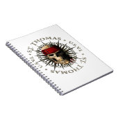 セントトマスUSVI海賊スカル ノートブック (右側)