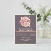 セントトロペスをテーマにした夏のパーティーお祝い 招待状 (スタンド正面)