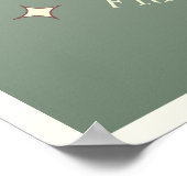 セントトロペスフランスコートダジュール装飾 ポスター (角)