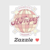 セントトロペスフランスホリデーデコールアクセサリー シール (シート)