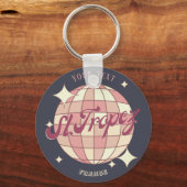 セントトロペスフランスホリデーヴィンテージアクセサリー キーホルダー (正面)