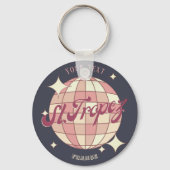 セントトロペスフランスホリデーヴィンテージアクセサリー キーホルダー (裏面)