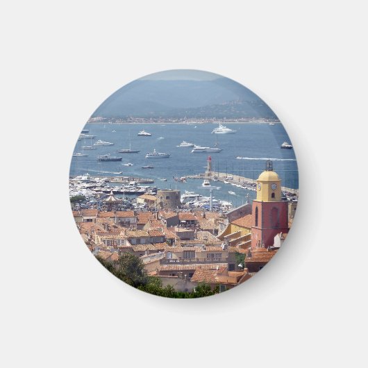 セントトロペス港 マグネット (正面)