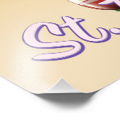 セントトロペス・フランス・ワイン旅行ポスター フォトプリント            (角)