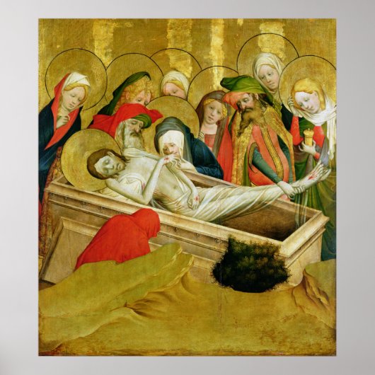 セントトーマスのパネルであるEntombment ポスター (正面)
