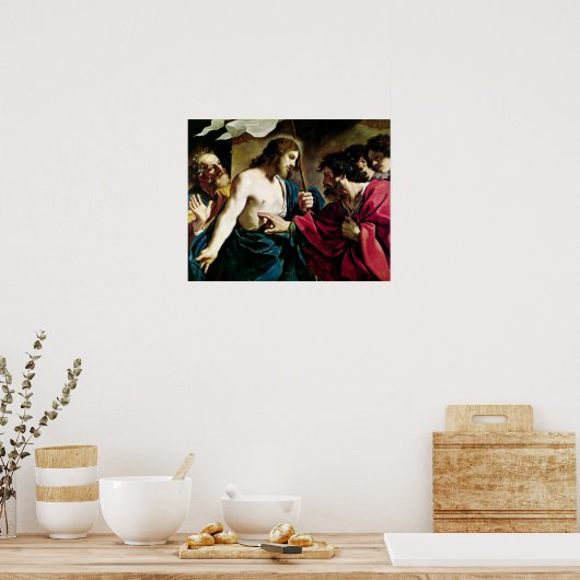 セントトーマスの不信 ポスター (キッチン)