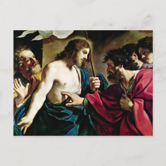 セントトーマスの不信 ポストカード (正面)