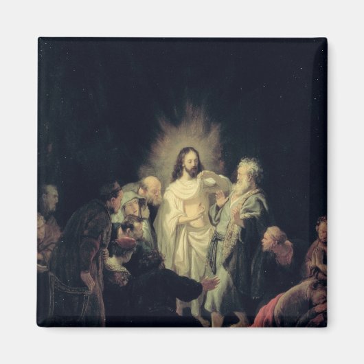 セントトーマスの不信 マグネット (正面)