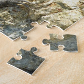 セントトーマスの岩の上のイグアナ ジグソーパズル (側面)