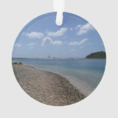 セントトーマスの距離で帆船 オーナメント (裏面)